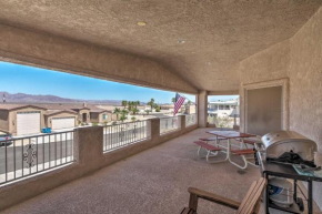 House with Grill, Balcony and Views of Lake Havasu